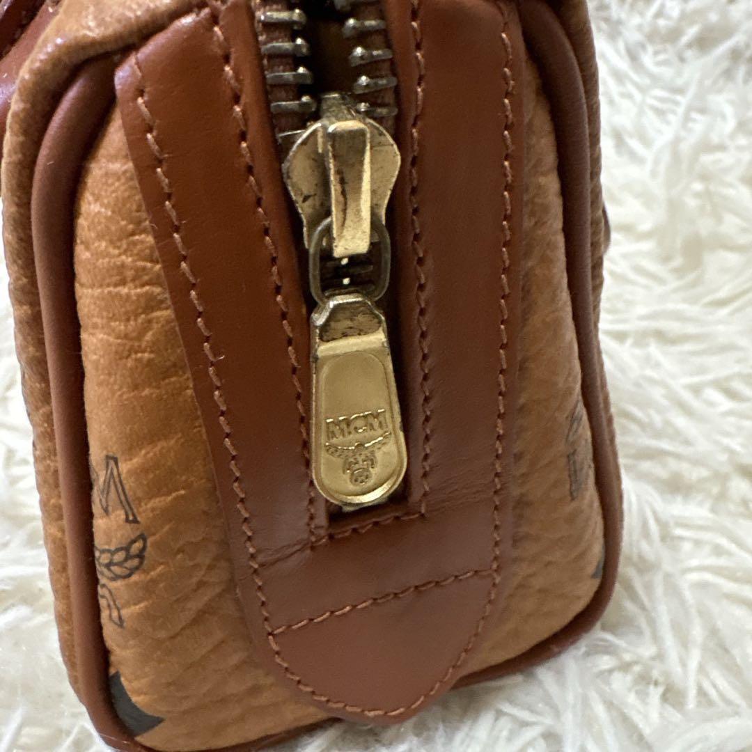 MCM エムシーエム ミニボストン 2way ショルダー ヴィセトス