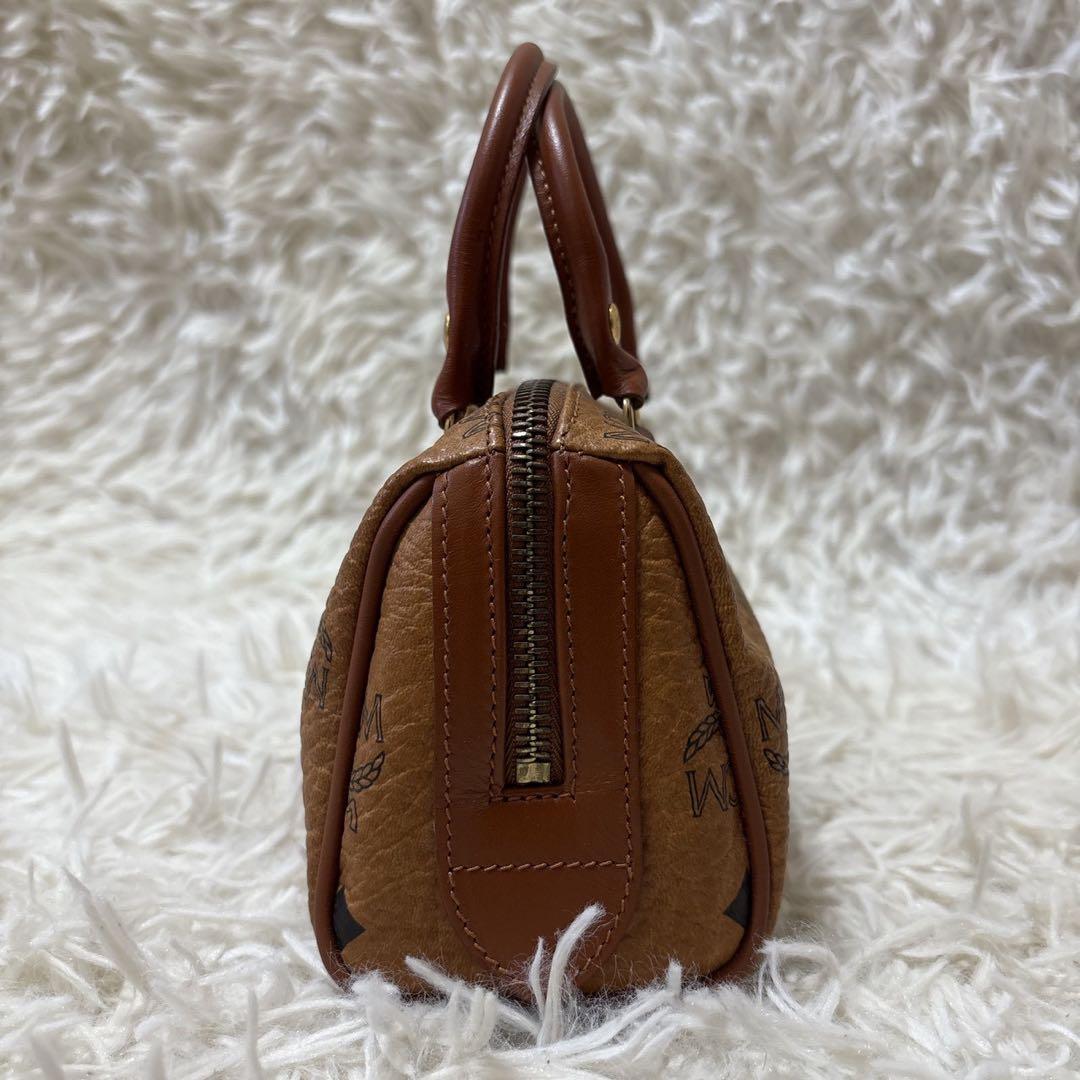 MCM エムシーエム ミニボストン 2way ショルダー ヴィセトス