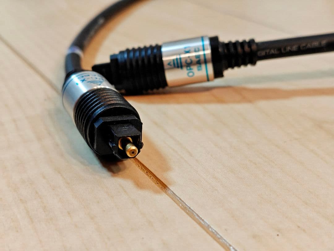 【動作未確認】SAEC OPC-X1 1m 光デジタルケーブル　両端角型　サエク