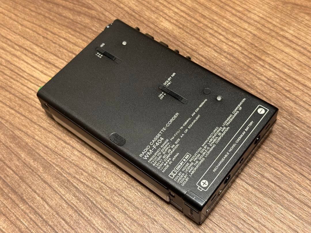 整備済｜SONY WALKMAN 録再機 カセットウォークマン WM-F404