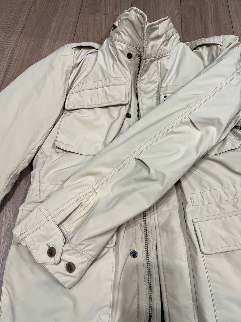 M.I.D.A. ミダ M-65 オフホワイト ボーイズ別注 44 ライナー付