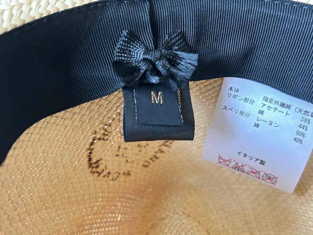 ☆jugon☆美品☆ボルサリーノ☆素敵な大人パナマハット Mサイズ