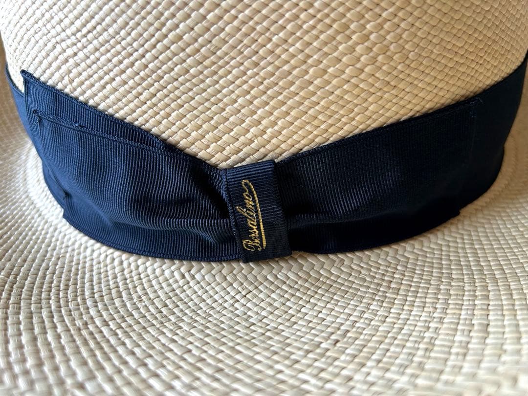 ☆jugon☆美品☆ボルサリーノ☆素敵な大人パナマハット Mサイズ