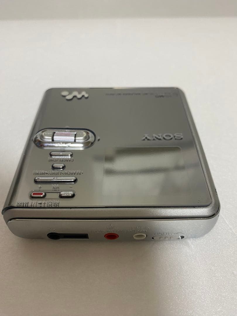 【⚠️ジャンク品】【⚠️故障・破損・キズ汚れ・その他】SONY MDプレーヤー