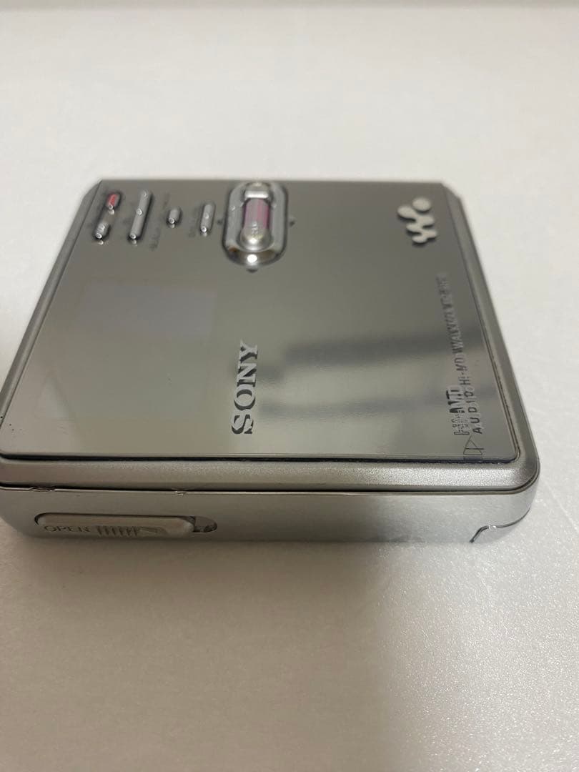 【⚠️ジャンク品】【⚠️故障・破損・キズ汚れ・その他】SONY MDプレーヤー