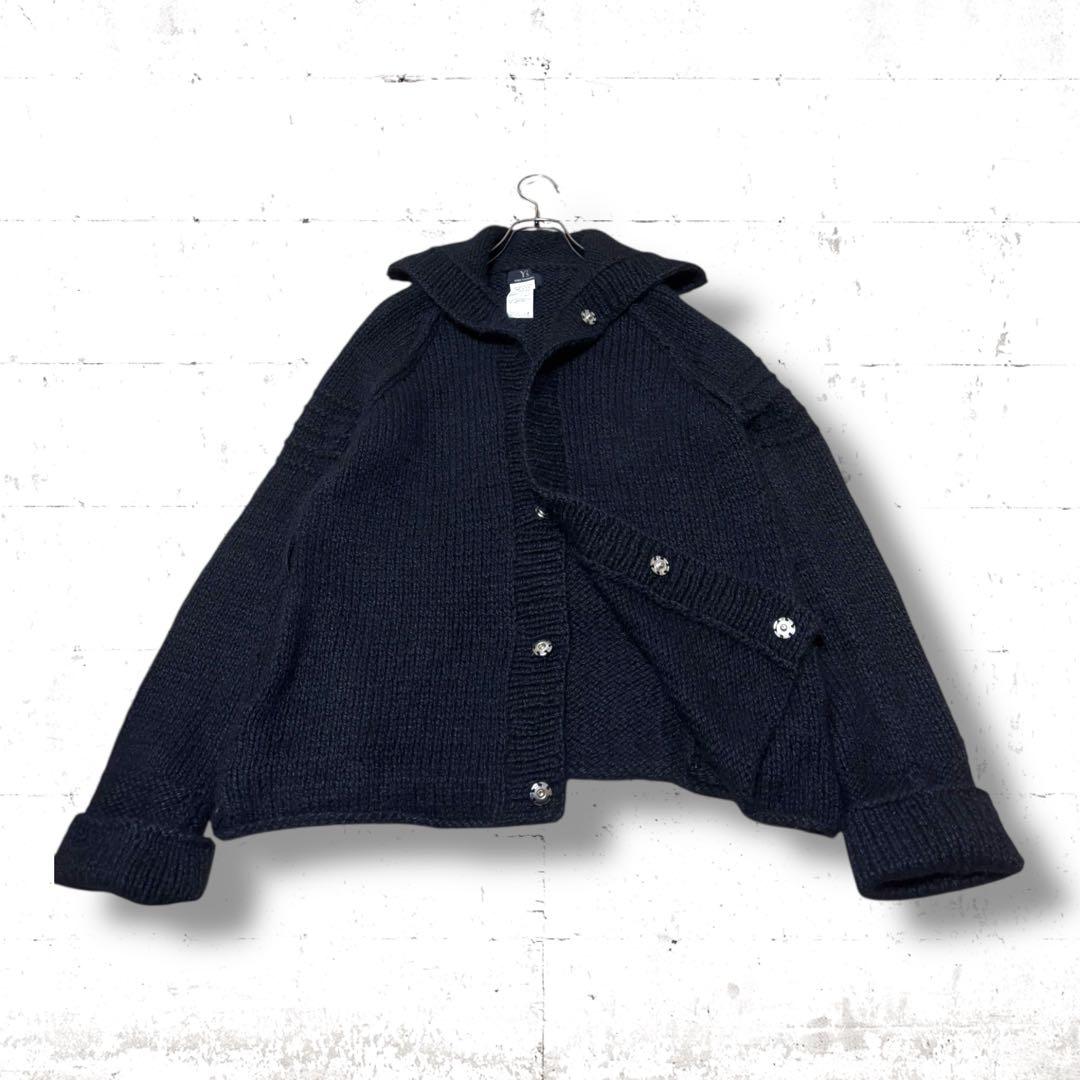 Y's 高級生地　アンゴラ　シルク　肉厚　ニット　カーディガン　2018 年