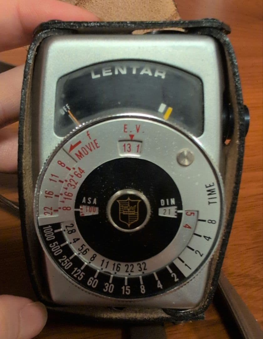 二眼レフカメラ　Yashica-A　ケース付き