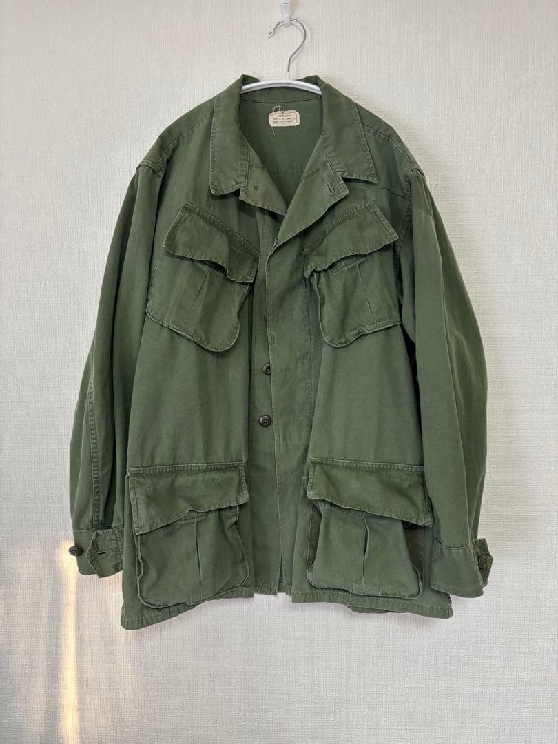 60s US ARMY ジャングルファティーグジャケットM-REG