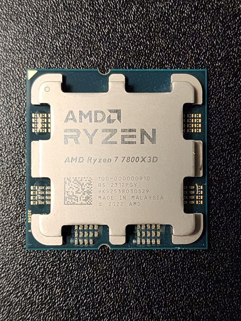 AMD Ryzen 7 7800X3D 7000シリーズ CPU