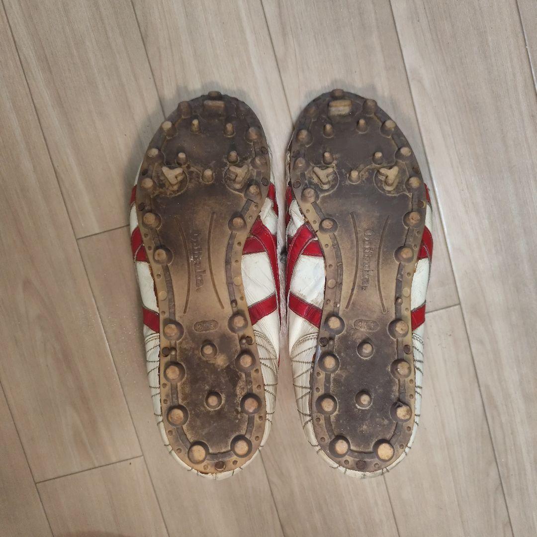 広島カープ　山本浩二　使用済み練習用スパイクシューズ