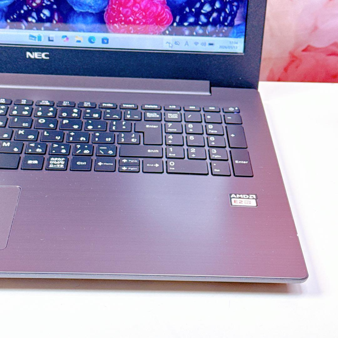 美品✨新品爆速SSD✨windows11 ノートパソコン✨オフィス カメラ