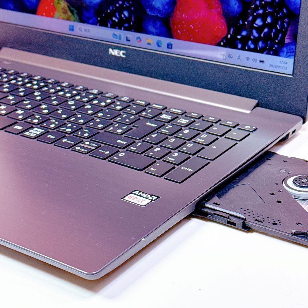 美品✨新品爆速SSD✨windows11 ノートパソコン✨オフィス カメラ