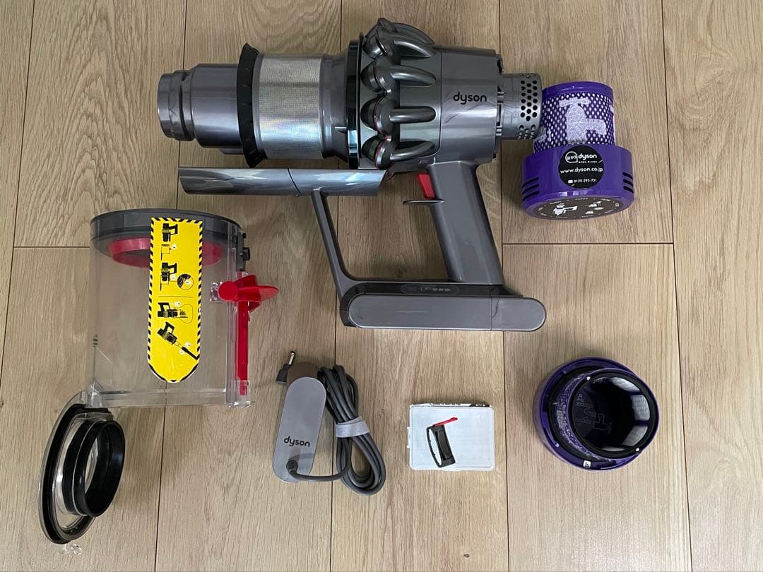 ダイソン④ V10SV12 新品パイプ付　２タイプヘッドから選択　交換フィルター