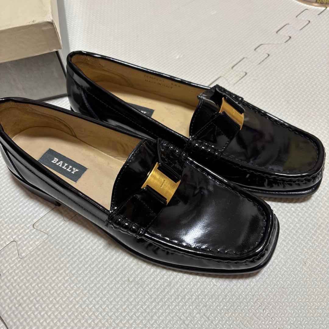 バリーBALLY エナメルローファー　新品未使用　38.5