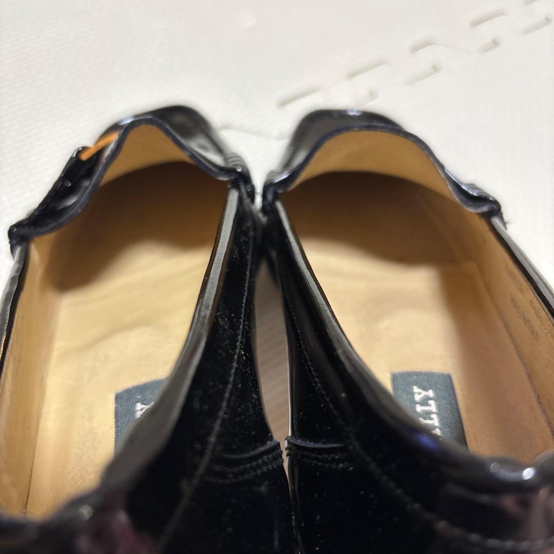 バリーBALLY エナメルローファー　新品未使用　38.5