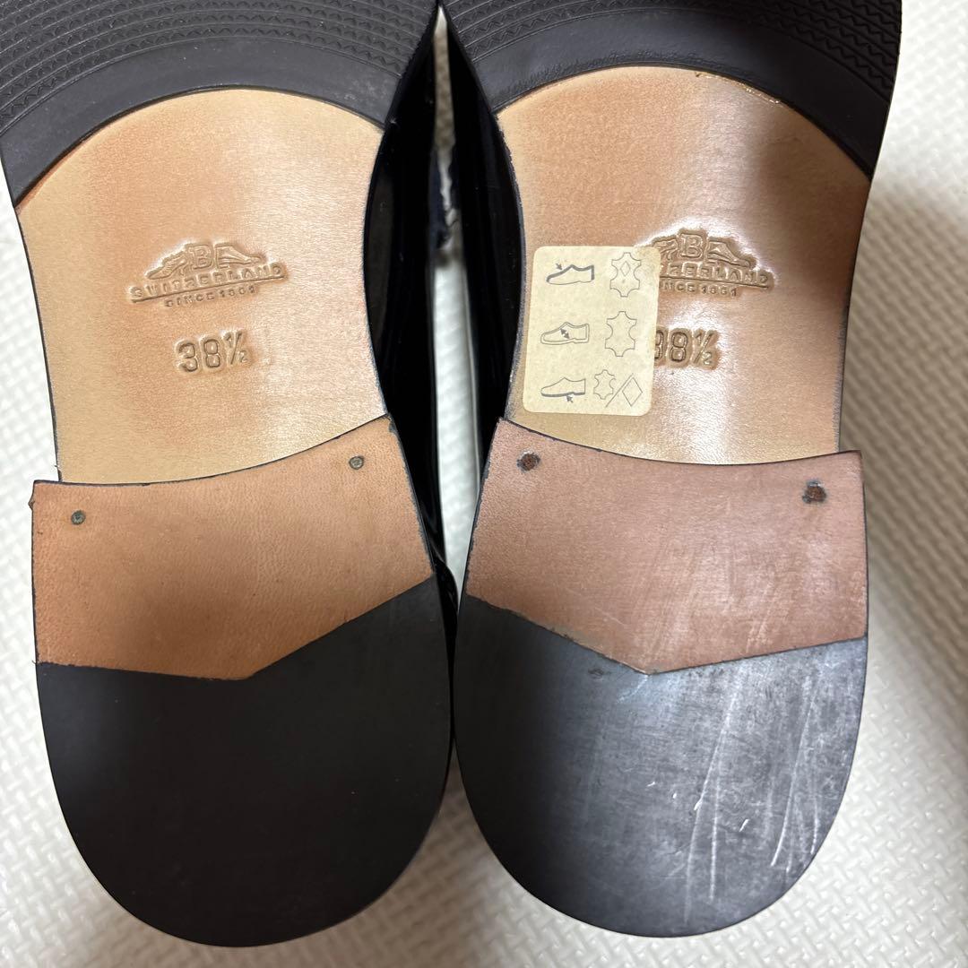 バリーBALLY エナメルローファー　新品未使用　38.5