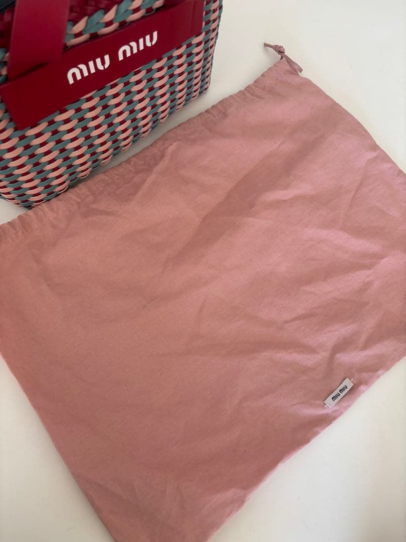 MIU MIU かごバッグ