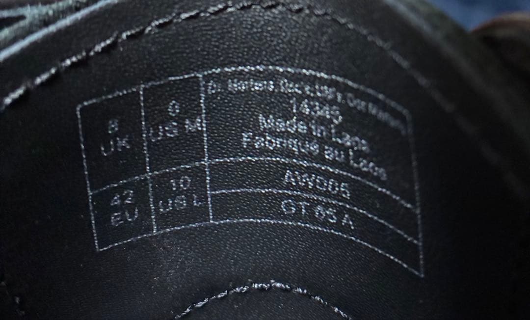 ドクターマーチン 1461 MONO 3ホールシューズ