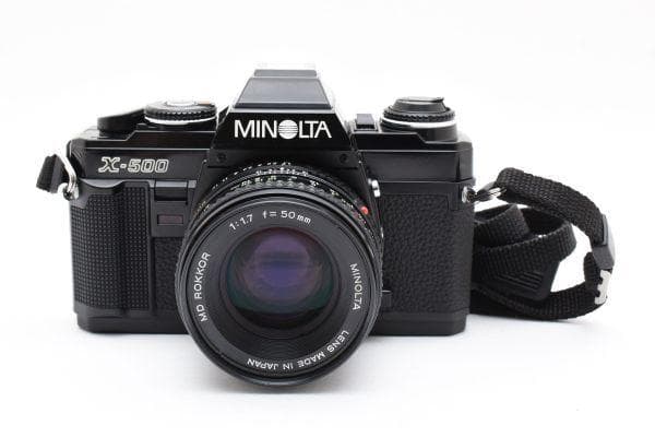 良品 MINOLTA X-500 + MD 50mm F1.7 AA3275