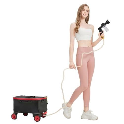 AWolkWoshコードレス高圧洗浄機タンク給水式折り畳めてコンパクト軽量【Fo