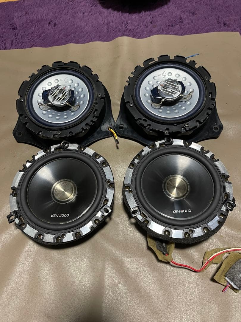 ✹✹✹ケンウッド KFC-VS16 とKFC-RT16セット。