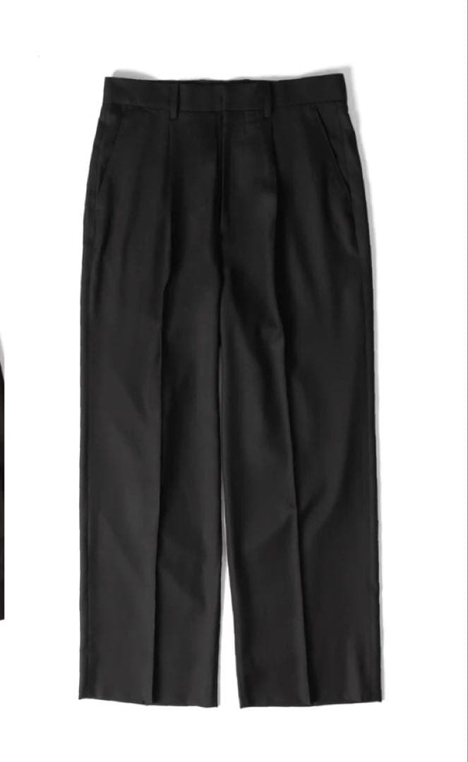 パンツ Cornier Super130's WORSTED WOOL SLACKS