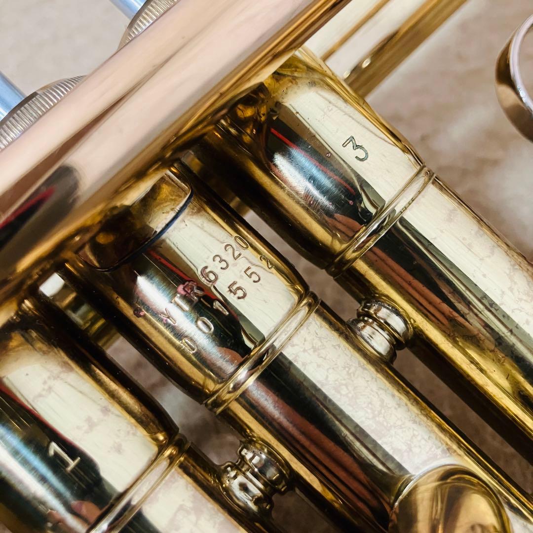 YAMAHA YTR6320 トランペット マウスピース2個 ハードケース付き