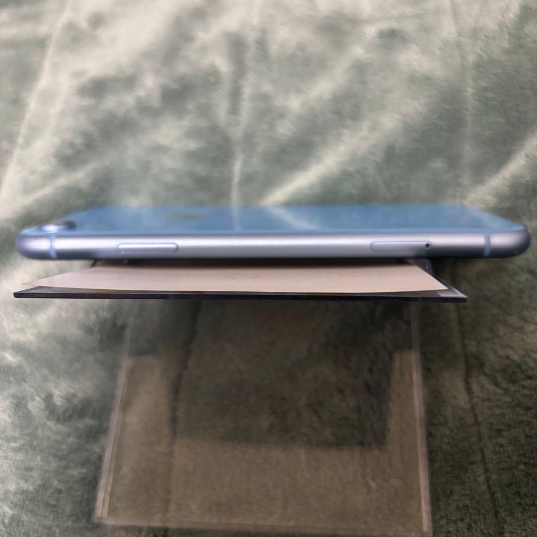 iPhone XR 128GB ブルー 本体のみ 初期化済 SIMフリー