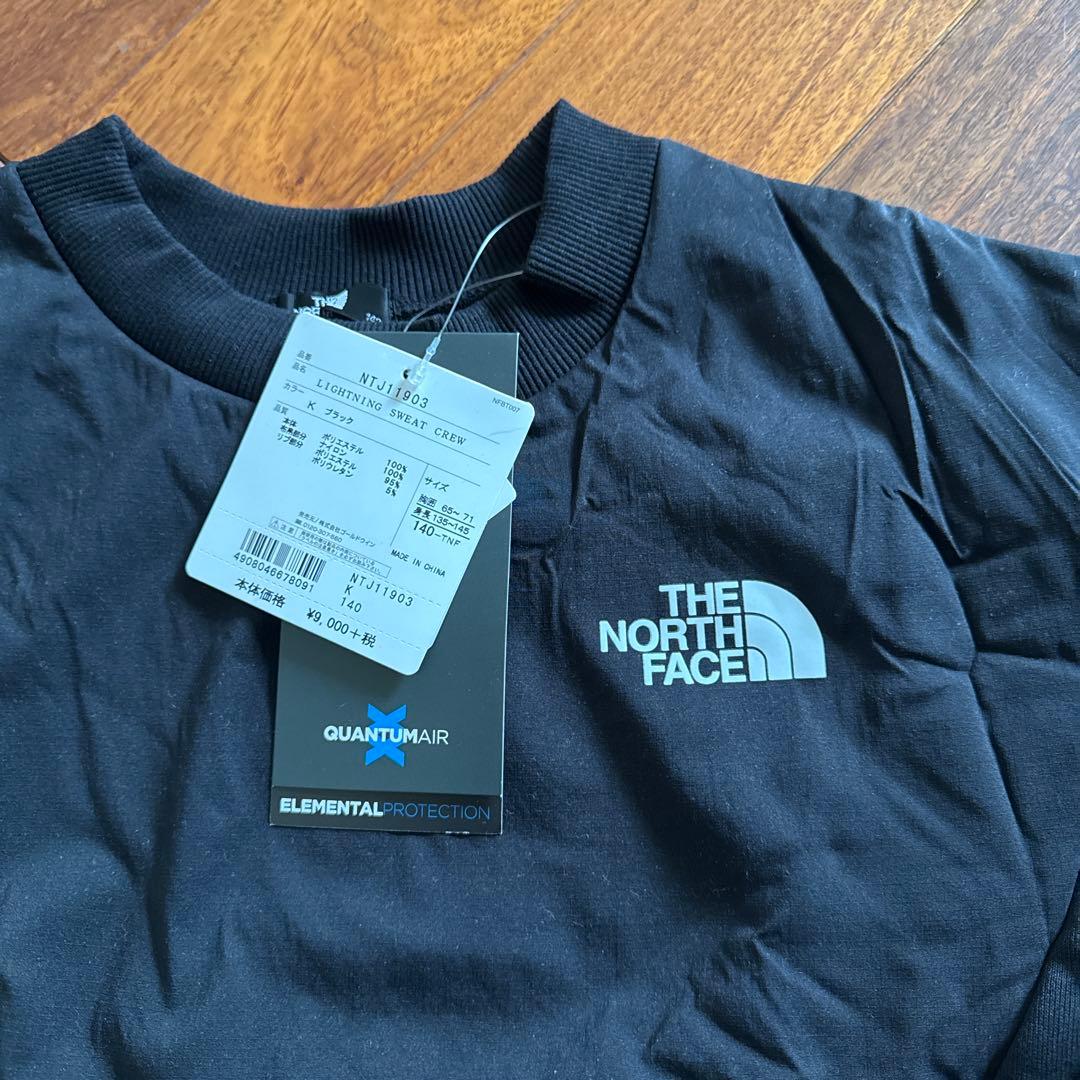 新品未使用　ノースフェイス　キッズ　スウェット　140