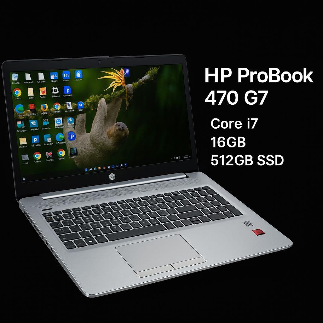 HP ProBook 470G7 i7 16GB SSD512GB 17.3型