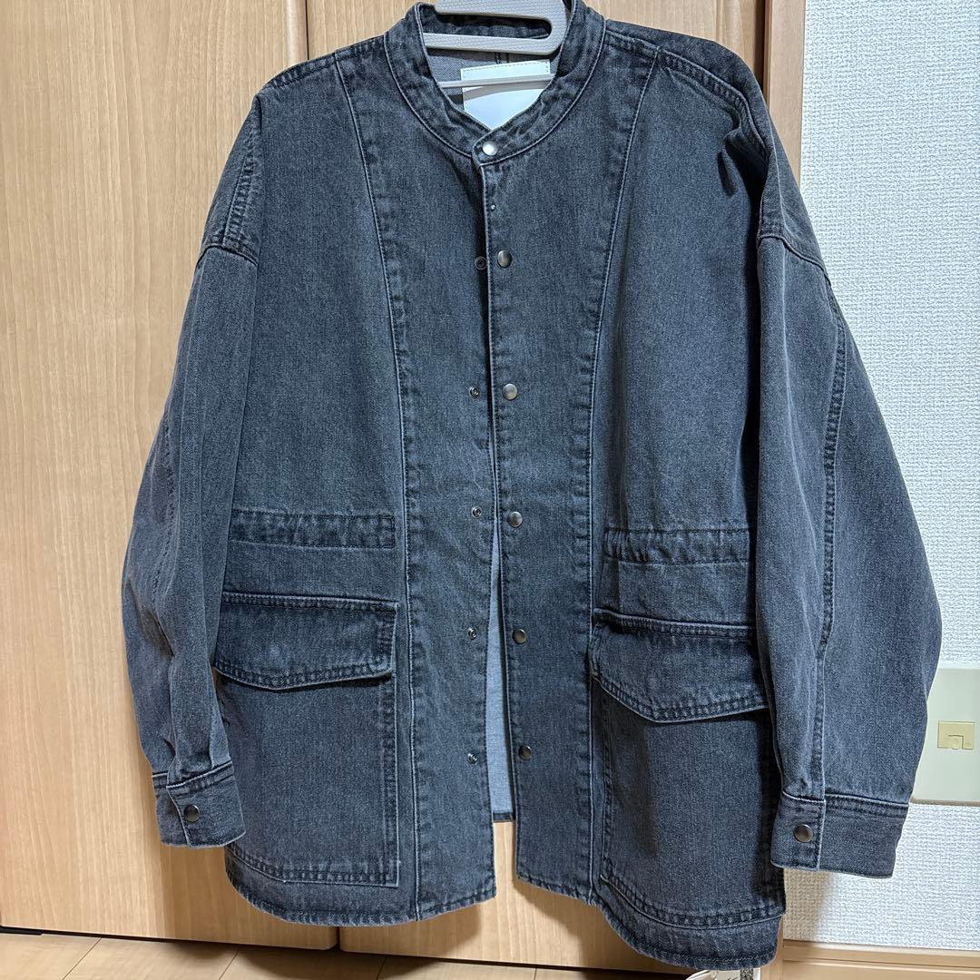 【新品タグ付】SHIPS any: デニム ワーク ジャケット