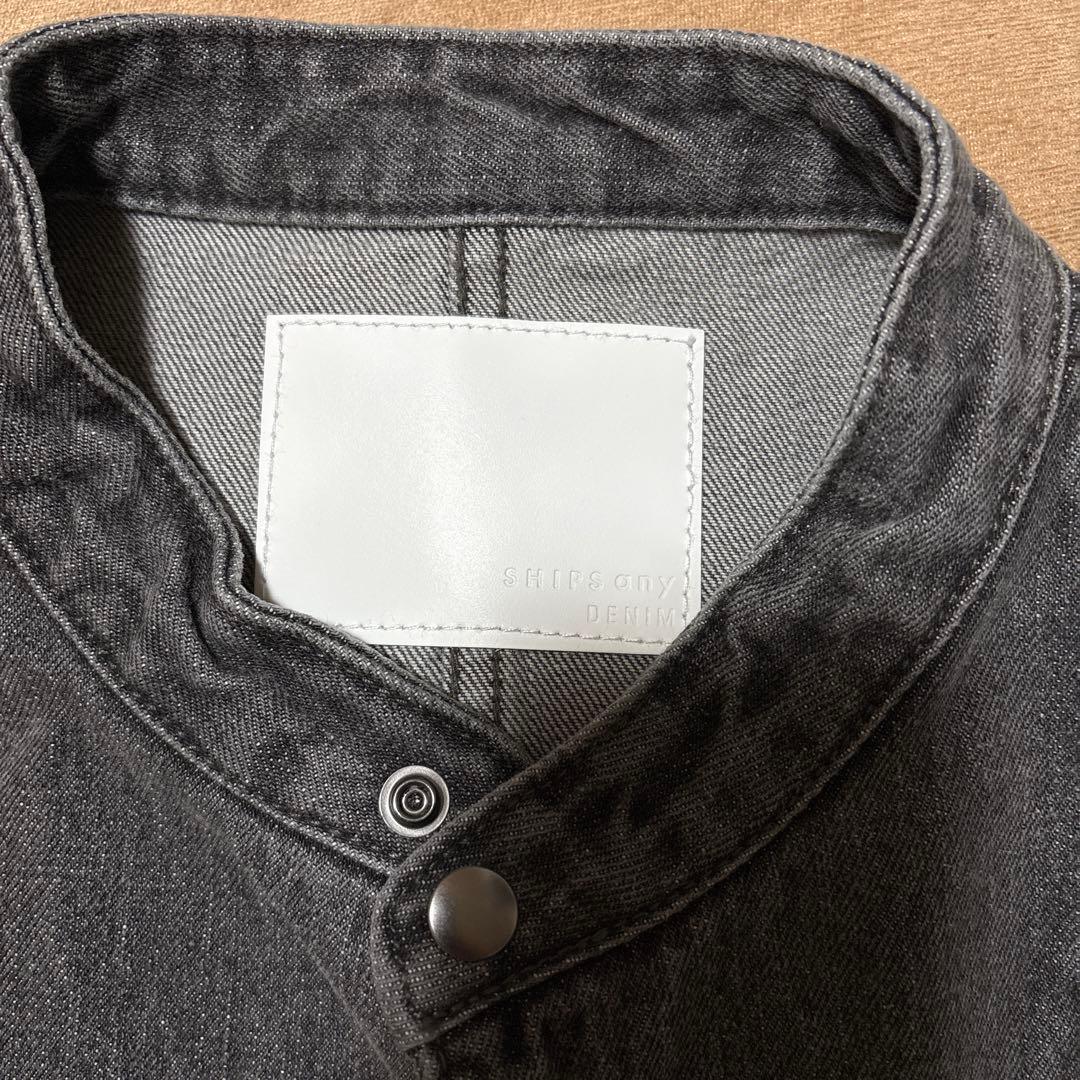 【新品タグ付】SHIPS any: デニム ワーク ジャケット