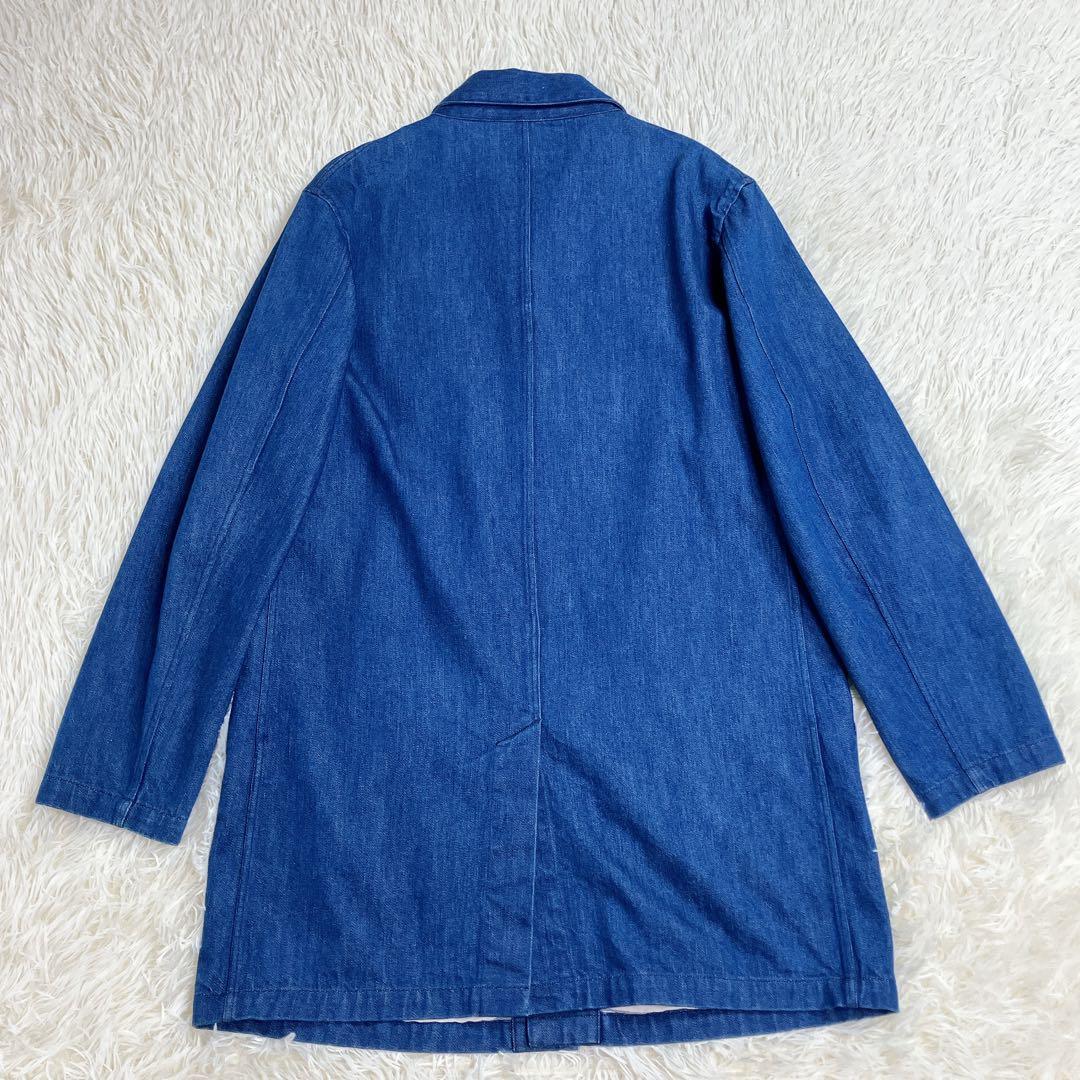 SEVENTH SENSE FOLKLORE ニットデニム　カバーオール　L