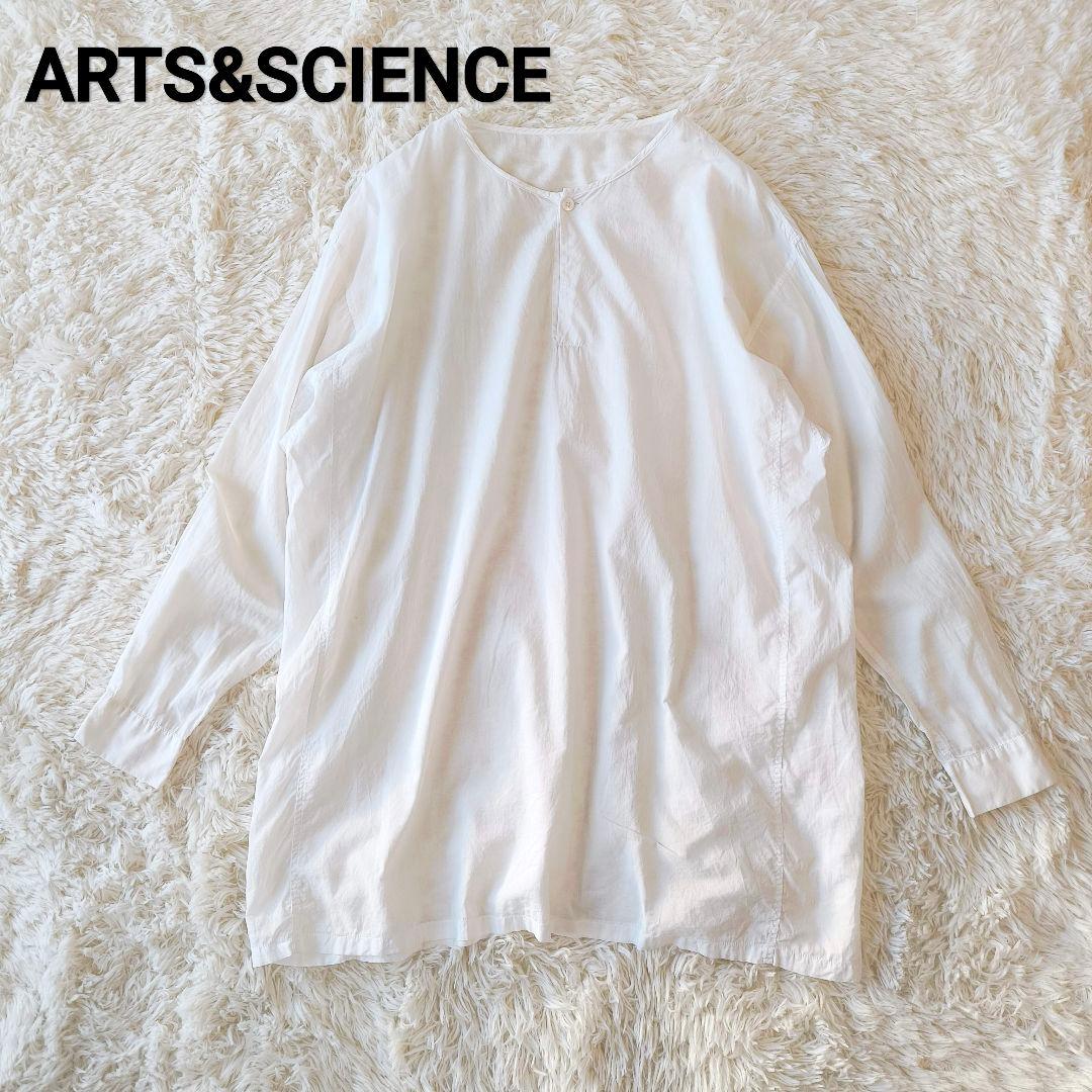 ARTS&SCIENCE Simple a プルオーバーブラウス シャツ