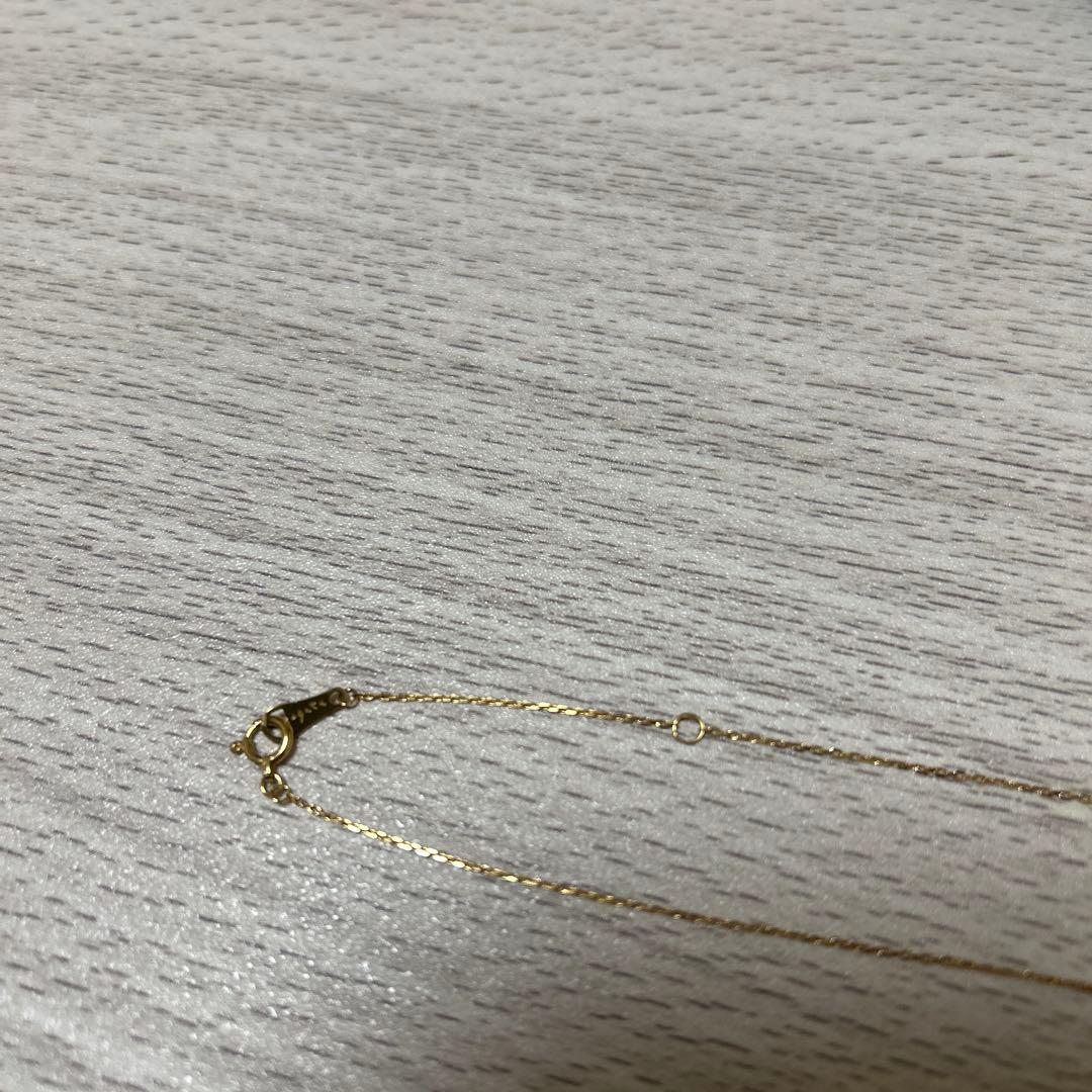 アガット♡K18 ダイヤモンドネックレス☺︎スター⭐︎星⭐︎最終値下げ☺︎