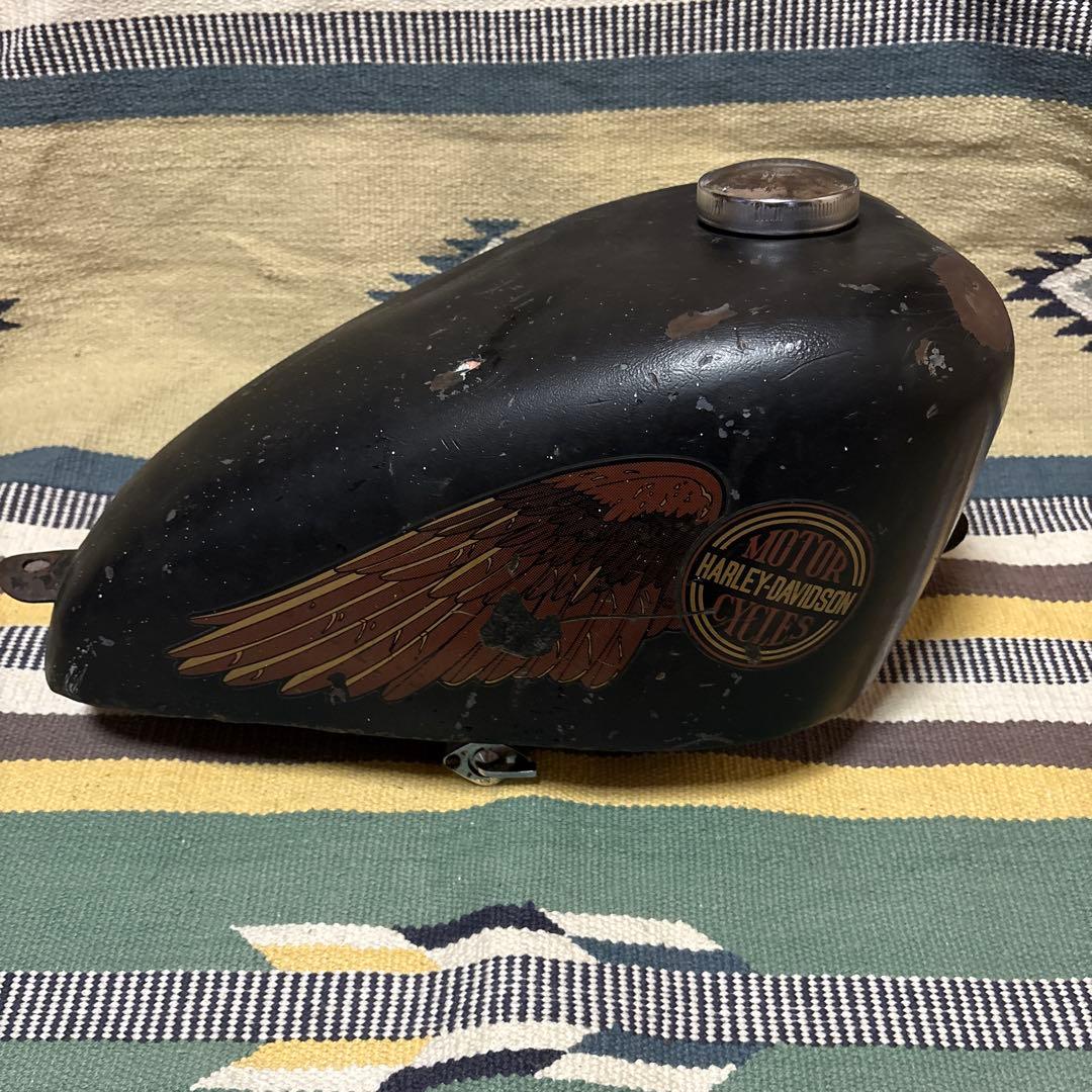 GMEハーレーダビッドソン メタルタンク 黒