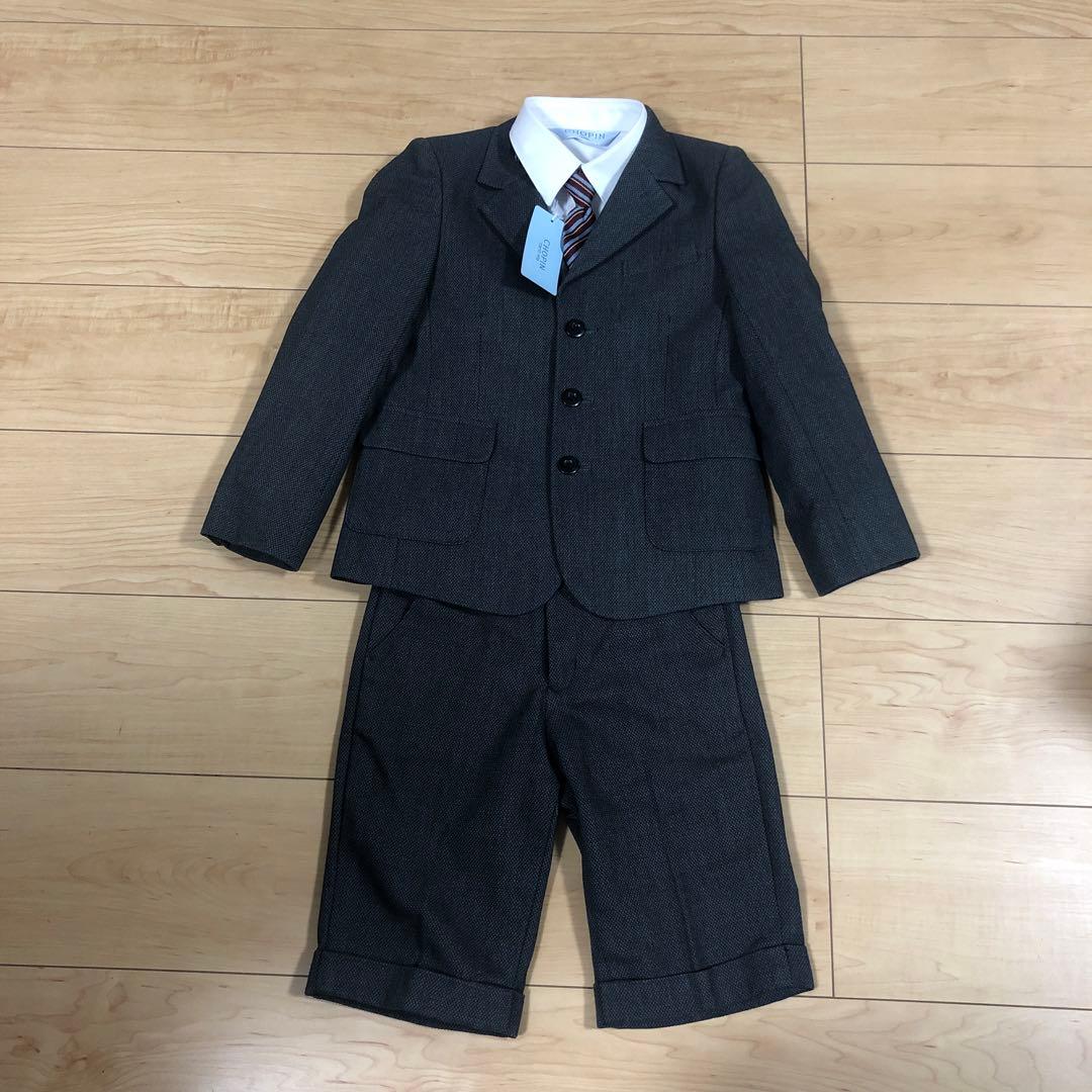 ファミリアスーツ　ショパンのシャツセット　120 フォーマル 卒園式