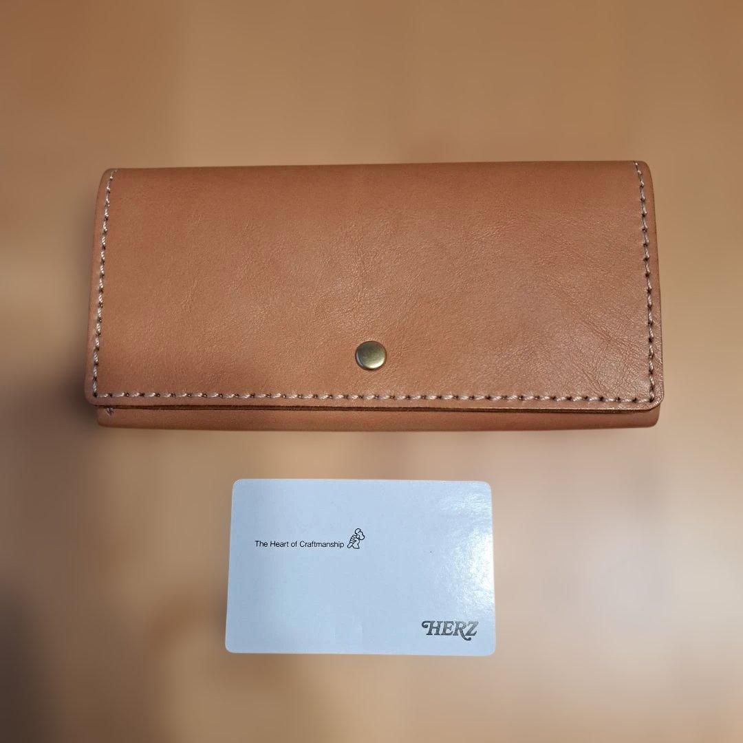 HERZ mini長財布 Begin　キャメル