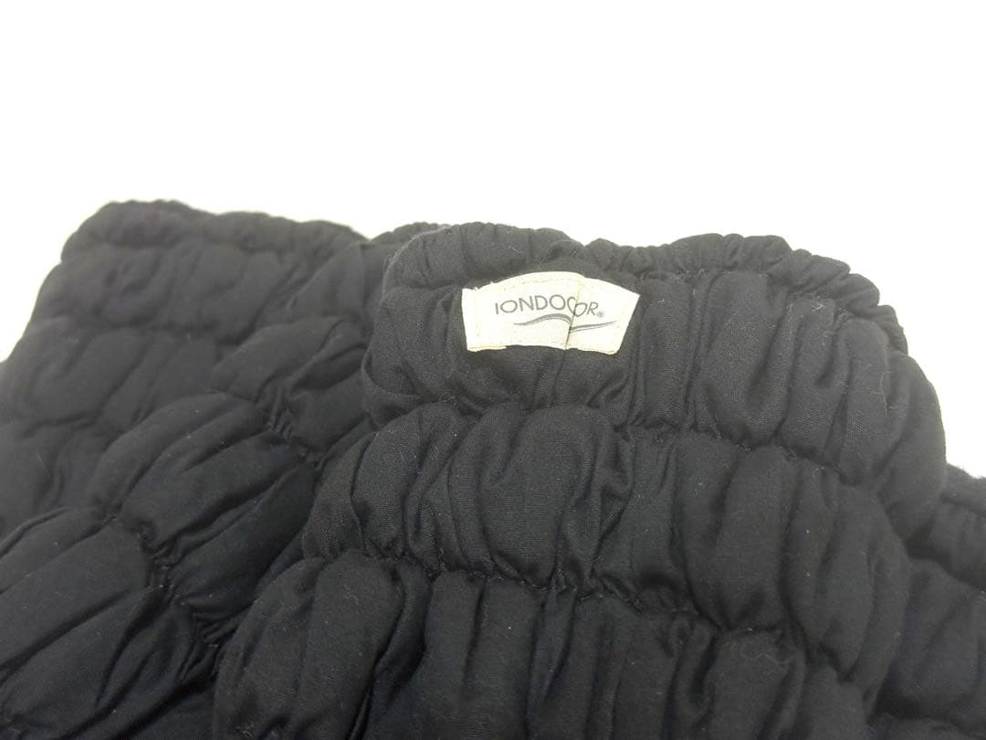 美品イオンドクター レッグウォーマー58 黒　ロングタイプ　小田切ヒロ