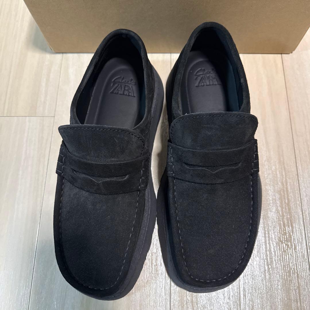 【新品未使用】CLARKS® × ZARA ローファー ブラック 41