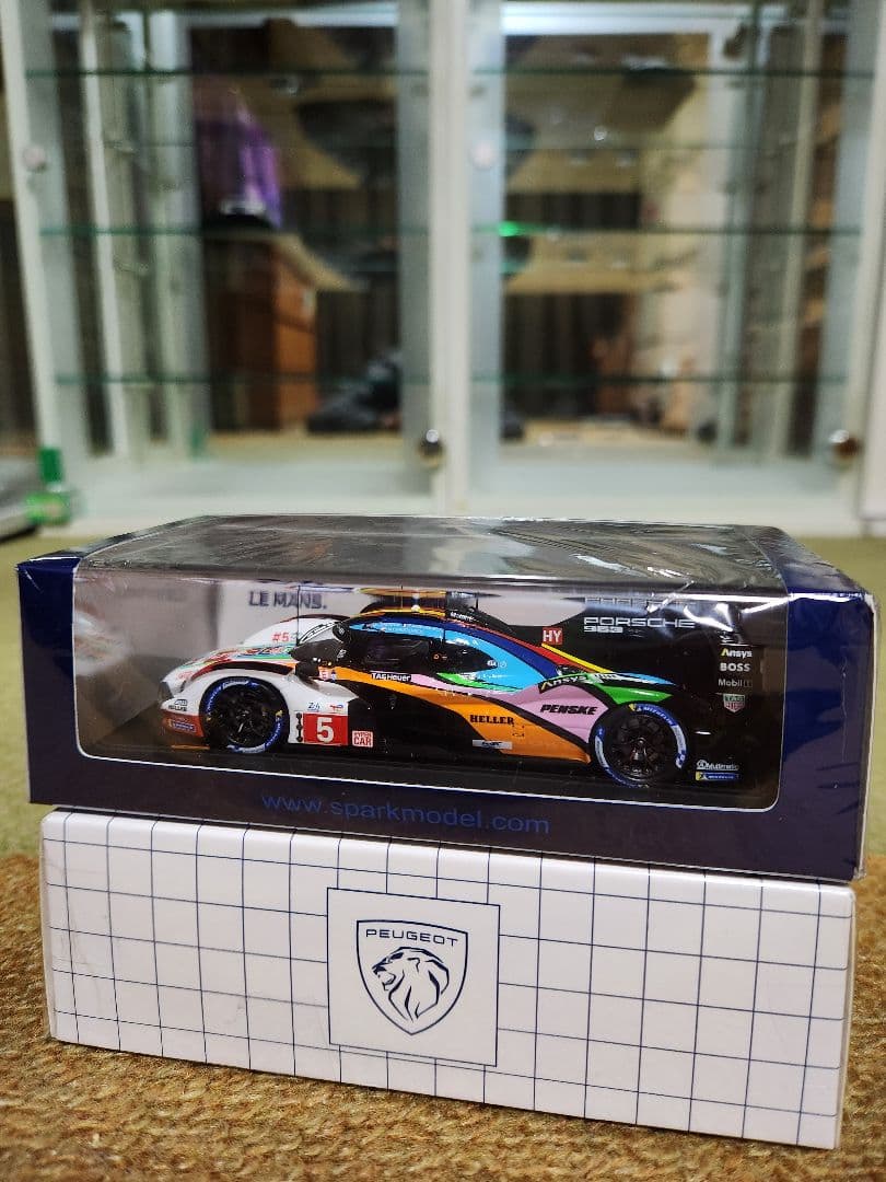 ミニカー 1/43 Spark Porsche 963 Penske LM 2023