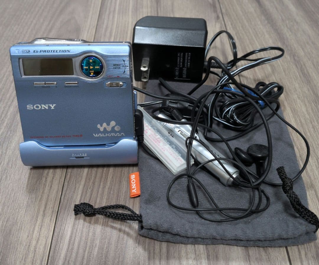 SONY ポータブルMDプレーヤー MZ-R910 ジャンク品