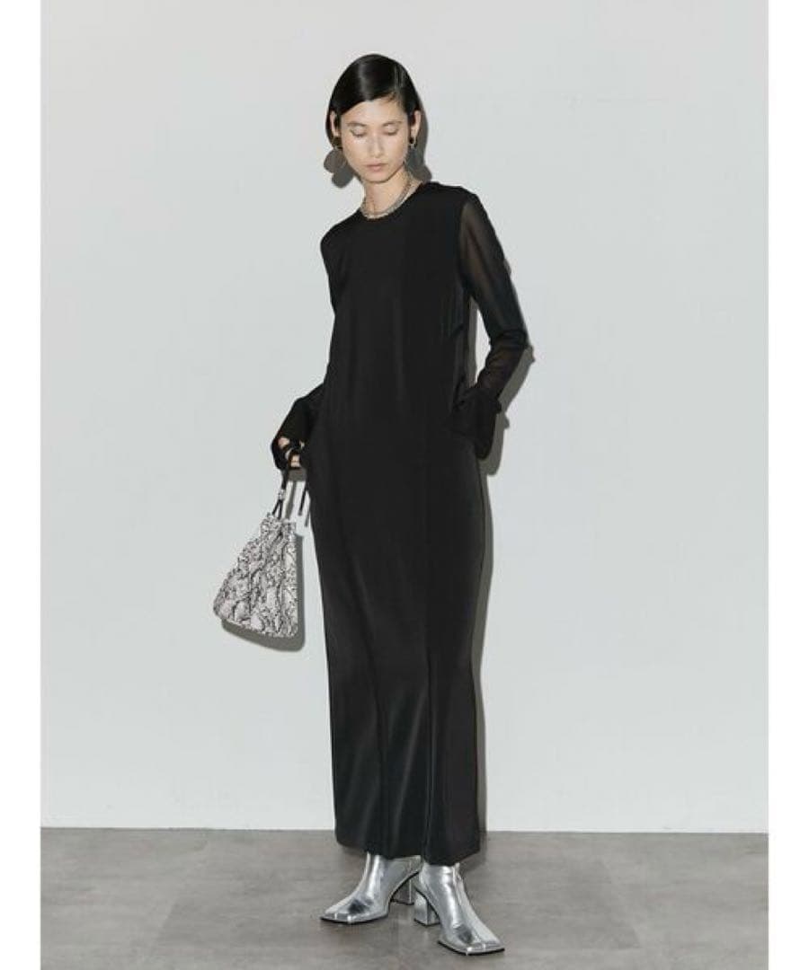 ✨美品✨近年 アンスリード シアーミックスワンピース 38