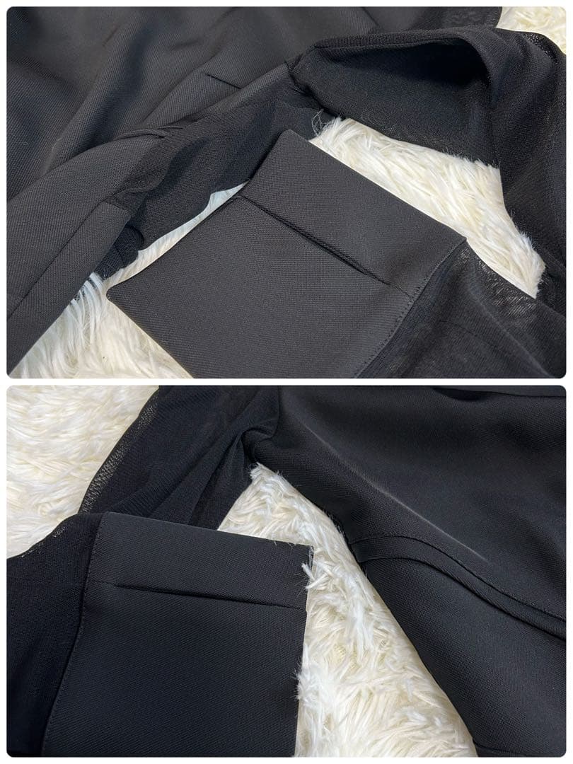 ✨美品✨近年 アンスリード シアーミックスワンピース 38