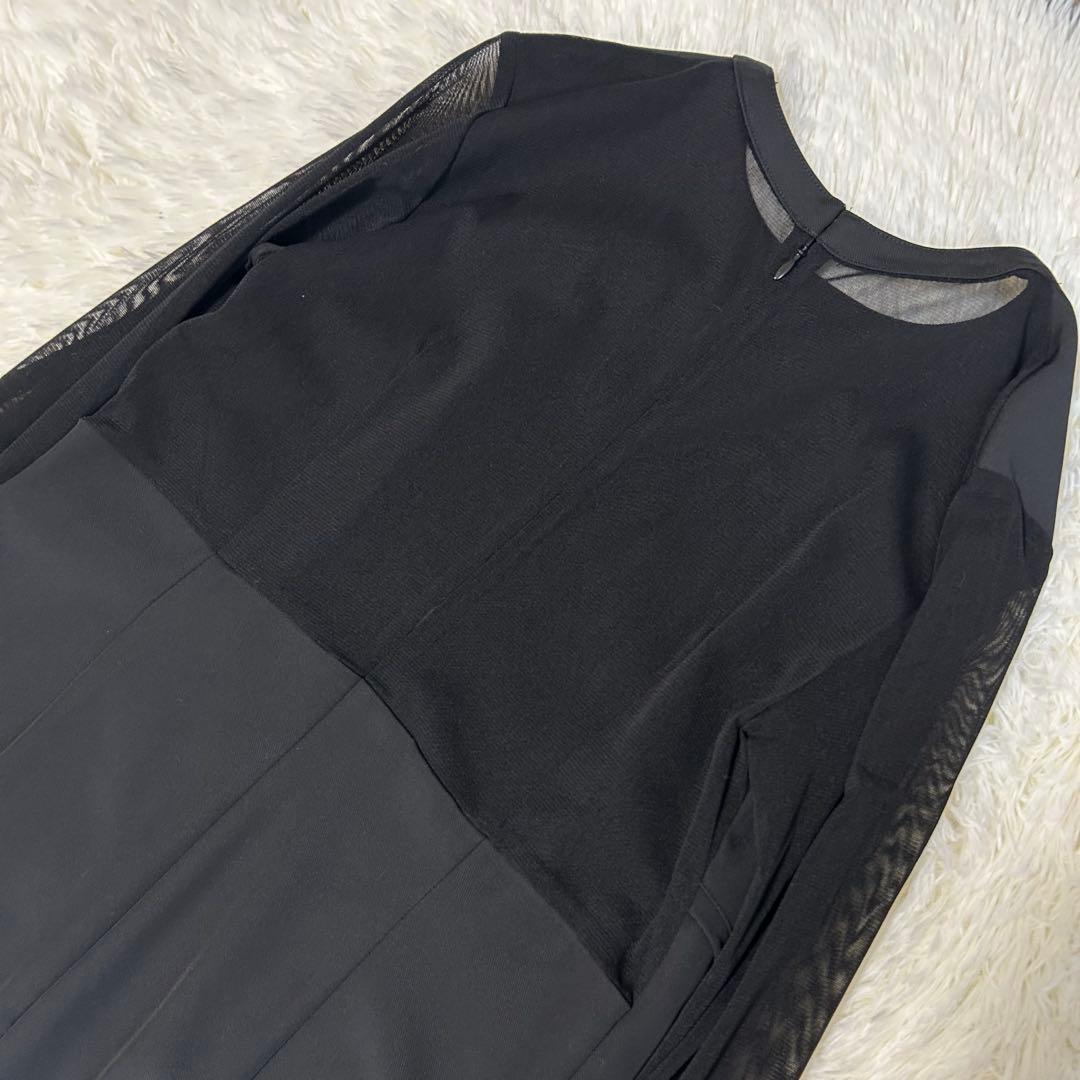 ✨美品✨近年 アンスリード シアーミックスワンピース 38