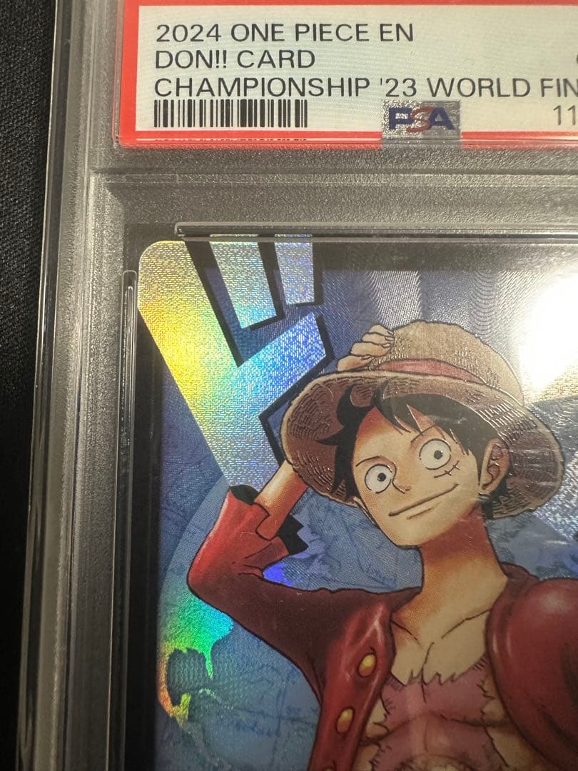 【PSA10】ワンピースカード　ルフィ　ドンカード　英語版