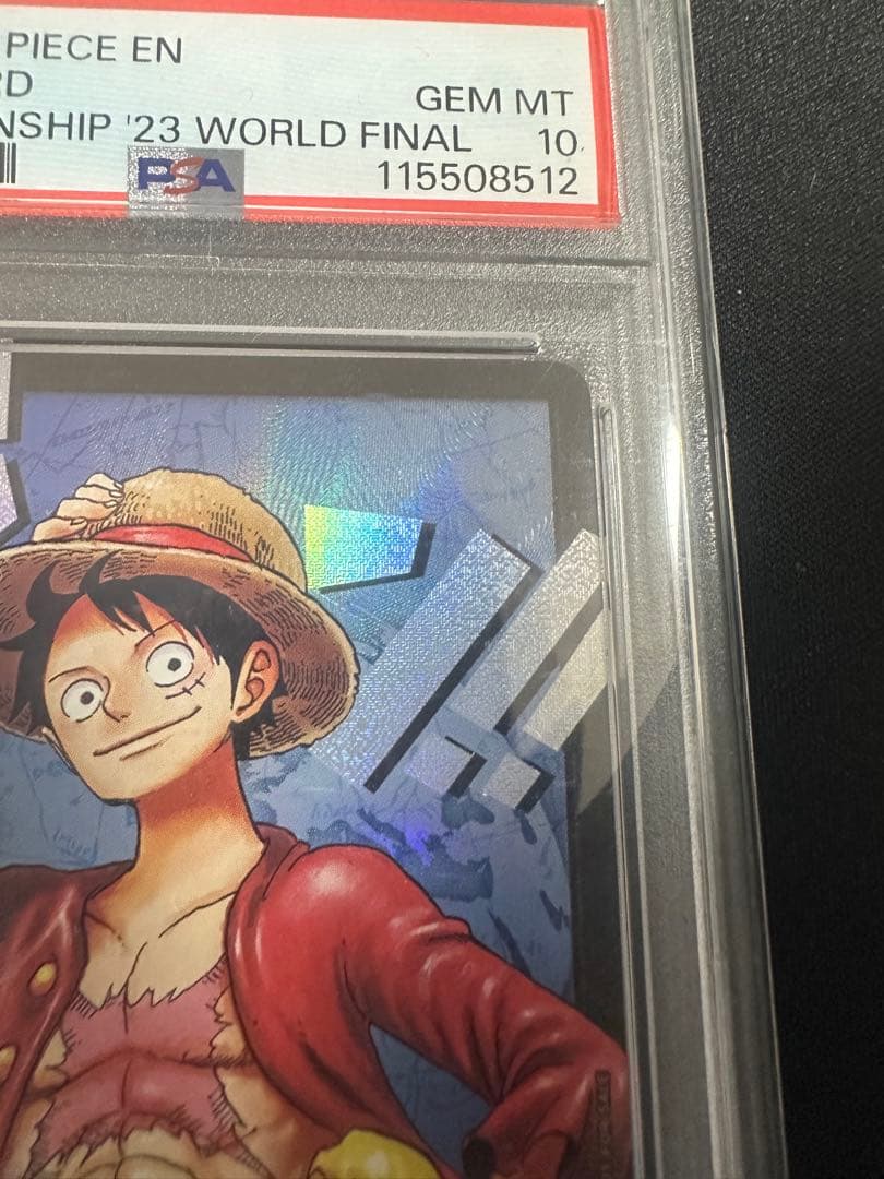 【PSA10】ワンピースカード　ルフィ　ドンカード　英語版