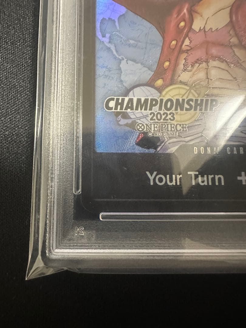 【PSA10】ワンピースカード　ルフィ　ドンカード　英語版