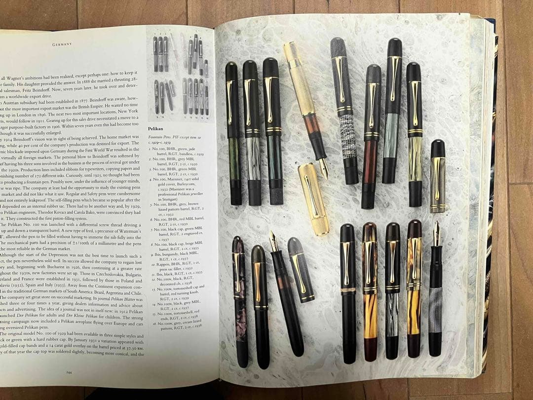 万年筆の本　アンドレアス・ランブロー著