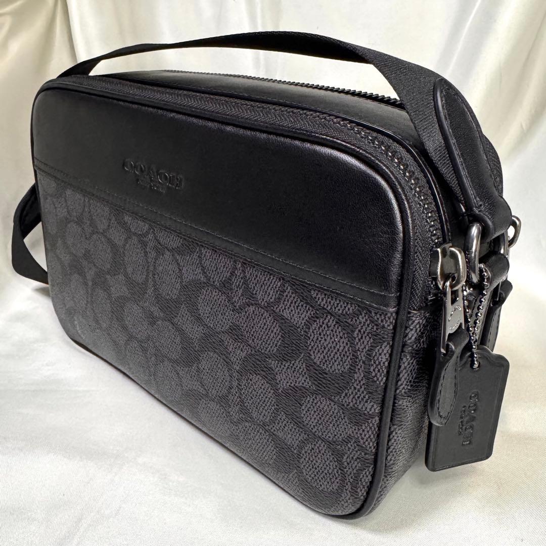COACH コーチ　グラハム　クロスボディ　シグネチャーPVC 新品未使用